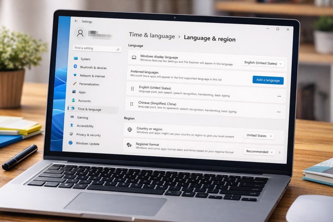 Cambiare lingua su Windows Cambiare lingua su Windows