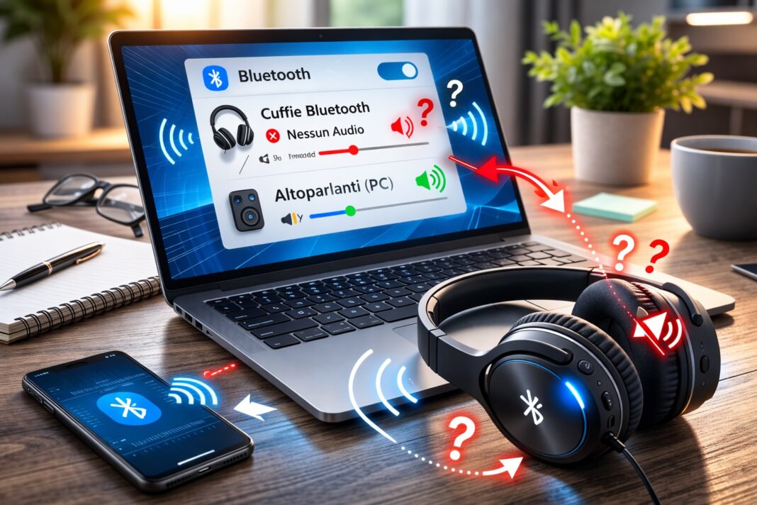 Cuffie Bluetooth non funzionano