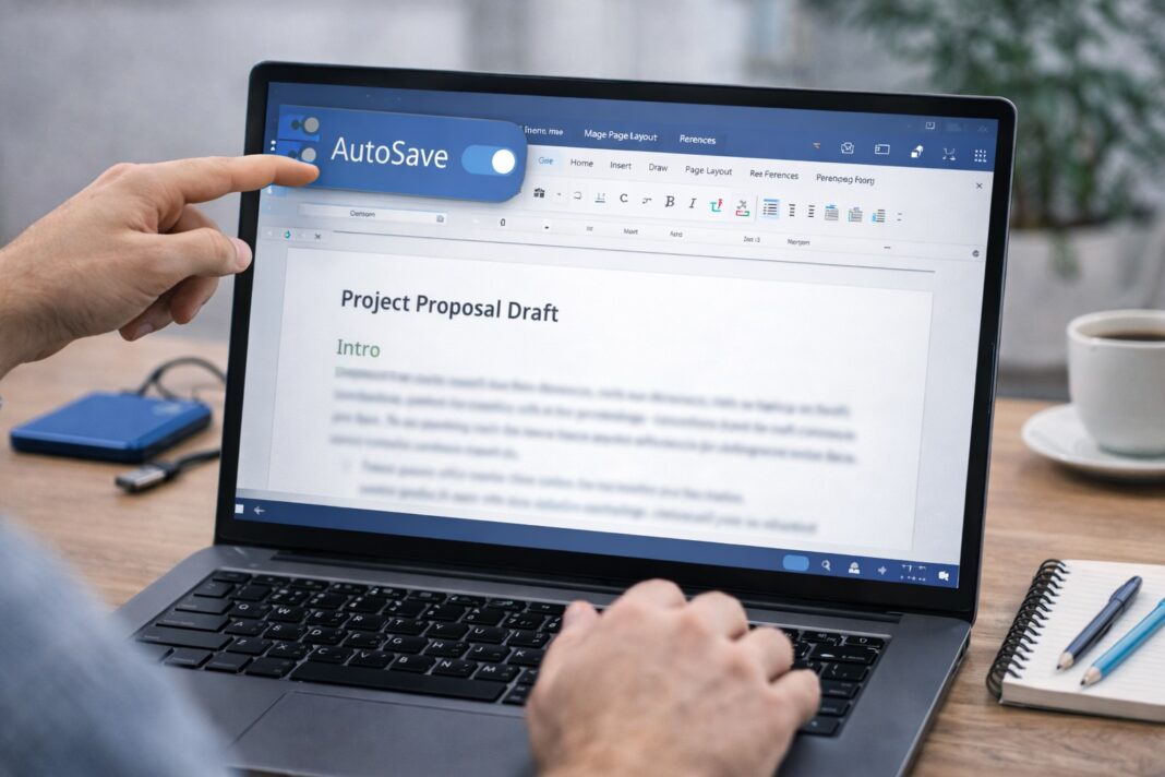 Salvataggio automatico su Windows Salvataggio automatico su Windows