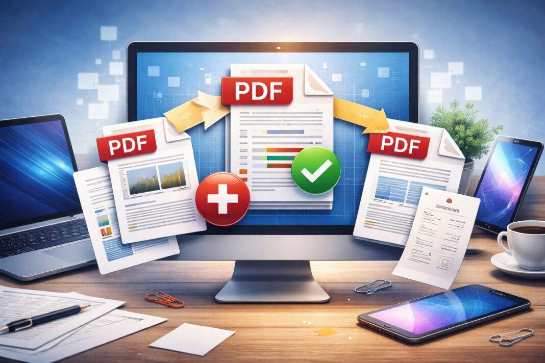 Unire più PDF Unire più PDF