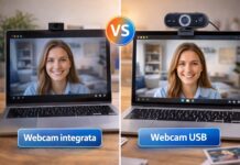 Webcam integrata vs USB: differenze reali Webcam integrata vs USB