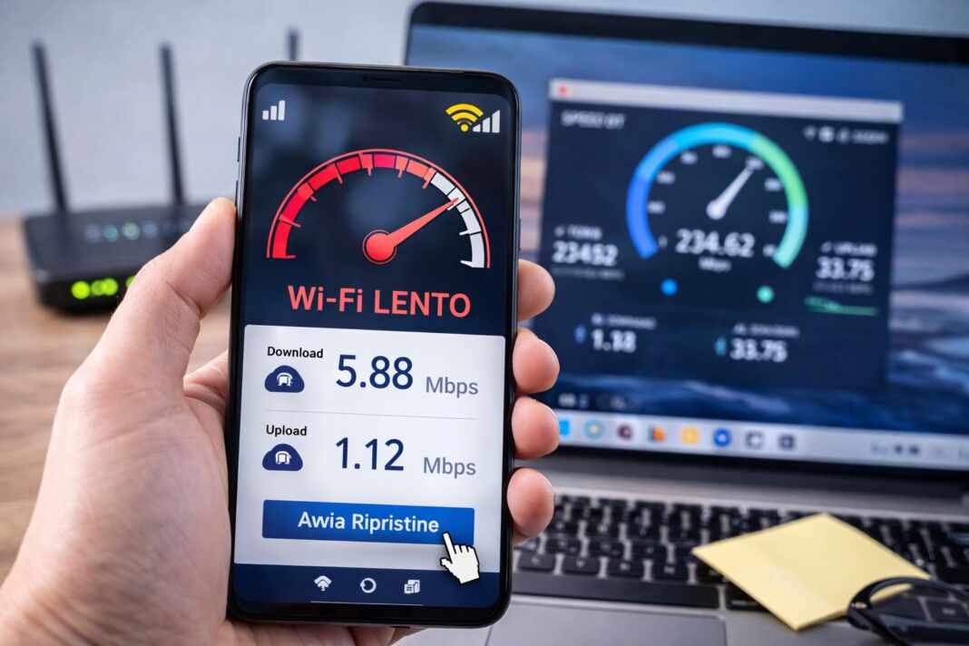 Wi-Fi lento Wi-Fi lento