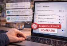 Disattivare i suggerimenti di Windows: meno notifiche inutili Disattivare i suggerimenti di Windows
