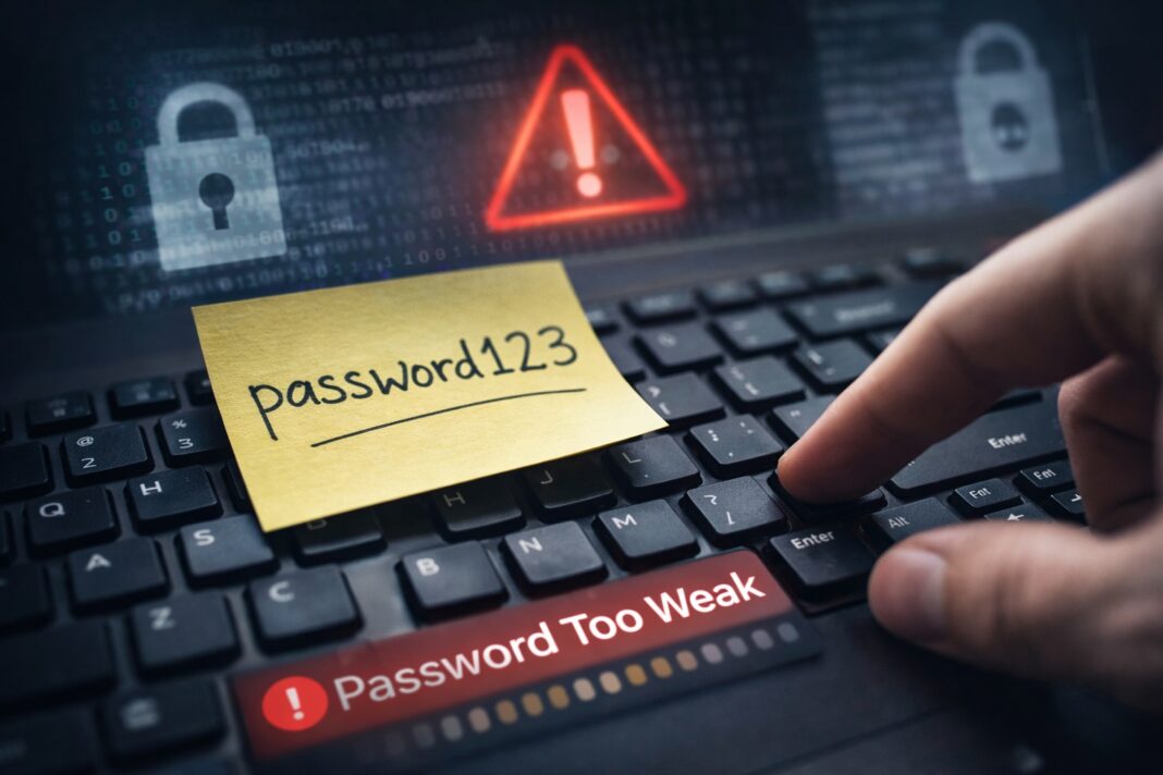 Password troppo deboli Password troppo deboli