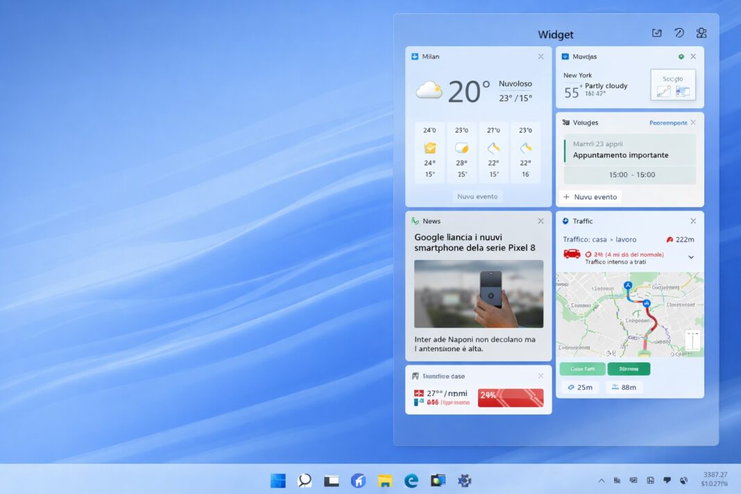 Troppi widget attivi Troppi widget attivi